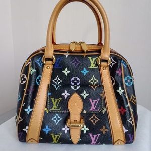 LV multicolor monogram in Black